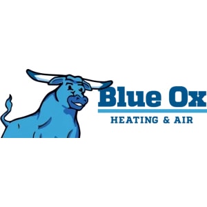 Blue Ox Heating and Air logo.