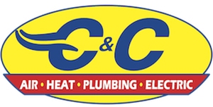 C&C Air Conditioning Heating Plumbing logo.