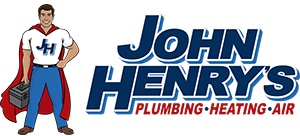 John Henry’s Plumbing, Heating And Air logo.