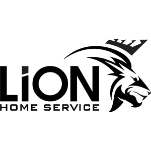 Lion Home Service logo.