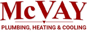 McVay Plumbing, Heating & Cooling logo.