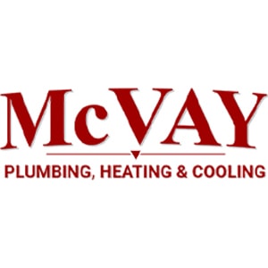 McVay Plumbing, Heating & Cooling logo.